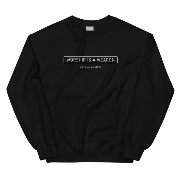 Worship is a Weapon Sweatshirt